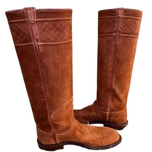 Lucchese Tan Over the Knee Boots